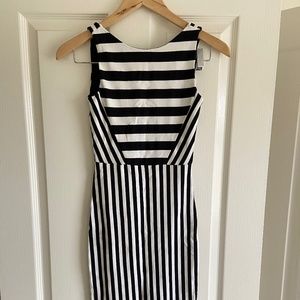 ZARA striped dress